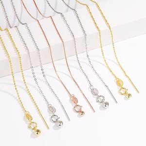 S925純銀 クロス万能ネックレスチェーン