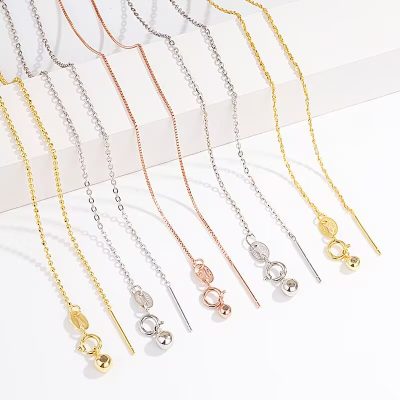 S925純銀 クロス万能ネックレスチェーン