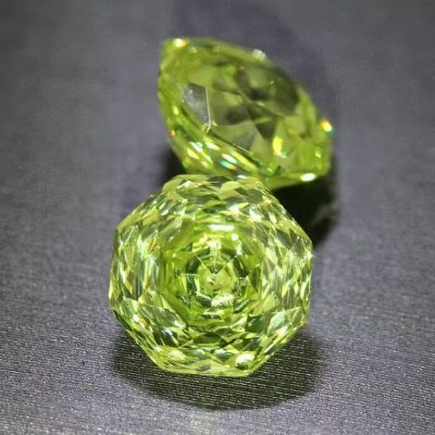天然の高品質バラきりペリドット 8mm